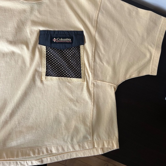 Columbia⎪Women's Painted Peak™ Knit Short Sleeve Cropped Top - Picture 8 of 9